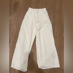White Jogger Pants